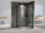 душевая перегородка abber ag67129b 120x90x200