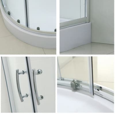 душевой уголок с поддоном bandhours polo 90