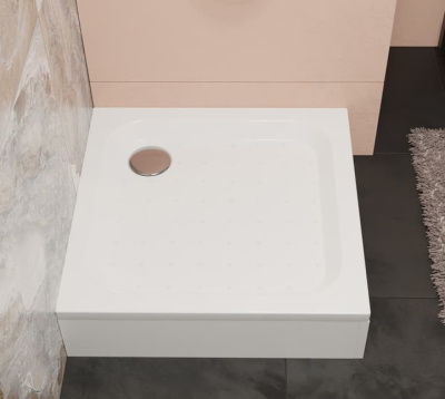 душевой поддон квадратный низкий rgw style 80x80
