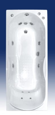 ванна акриловая bach лаура 140х70