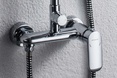 душевая система со смесителем bravat opal r f9125183cp-a2-rus