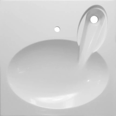 раковина над стиральной машинкой эстет lea 60х60