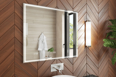 зеркало для ванной сенсорное vigo marta lux 80х70