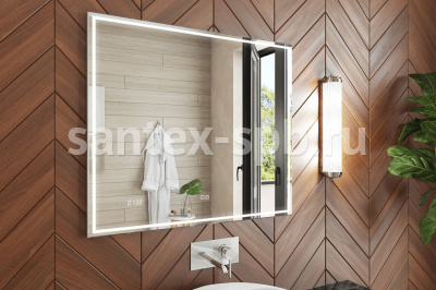 зеркало для ванной сенсорное vigo marta lux 80х70