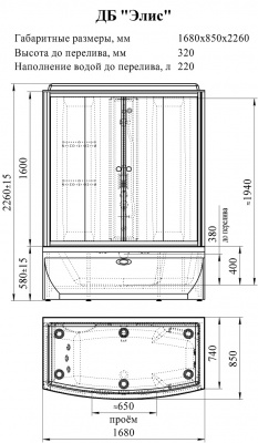 душевая кабина радомир элис