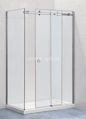 Душевое ограждение прямоугольное GlassWare TYPE-52 100x80