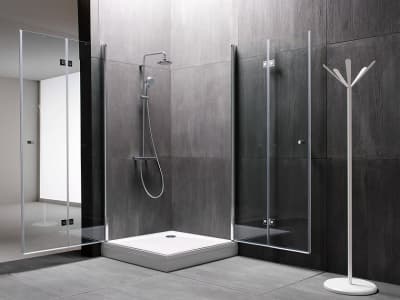 душевое ограждение(уголок) kolpa san terra flat tkk 100х100