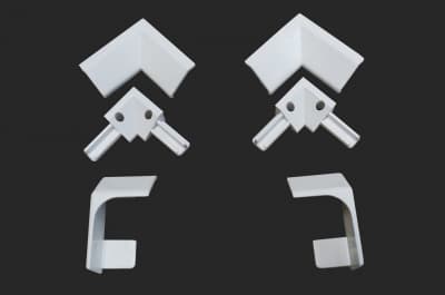 бордюр для ванны пластиковый классик-14 (комплект)