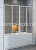 Шторка для ванной 1700x1450 стеклянная 4 створки Шторка для ванной 1700x1450 стеклянная 4 створки