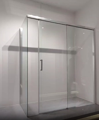 душевая дверь в нишу abber ag93150 150x200 раздвижная