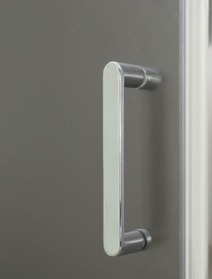 шторка для ванны стеклянная раздвижная belbagno uno 170x145 матовая