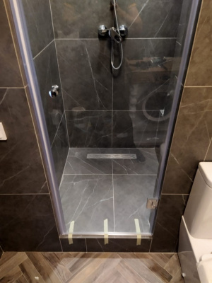 двинская 8 - распашная душевая дверь 600x1900