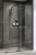 Душевая перегородка сдвижная Abber AG09120B 120x200 Чёрная