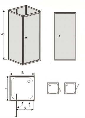 душевая кабина rgw andaman olb-207 80x80