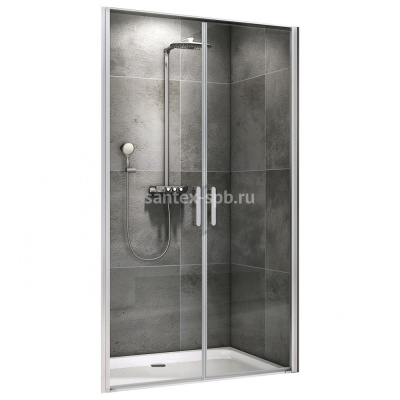Душевая дверь в нишу ABBER AG04100C 100x195 распашная