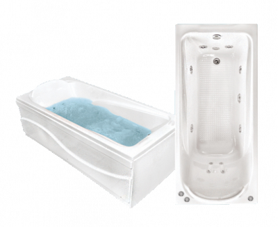 ванна акриловая bach виктория 180х80