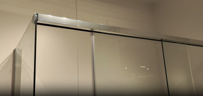 душевая дверь в нишу abber ag93160 160x200 раздвижная