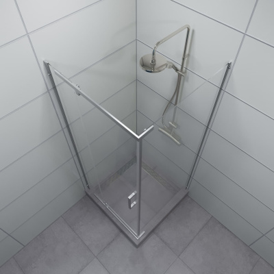 душевой уголок квадратный тритон терра 90x90 с поддоном