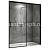 Душевая дверь в нишу ABBER AG93150B 150x200 Чёрная раздвижная Душевая дверь в нишу ABBER AG93150B 150x200 Чёрная раздвижная