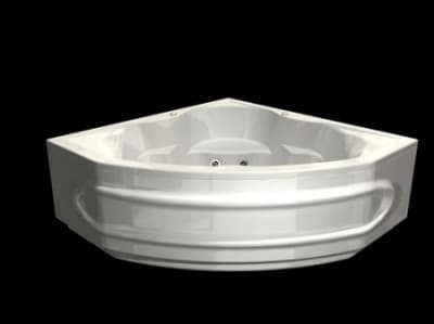 акриловая ванна акватек сириус 164x164