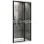 Душевая дверь в нишу ABBER AG04100BS 100x195 распашная Чёрная Душевая дверь в нишу ABBER AG04100BS 100x195 распашная Чёрная