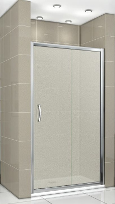 душевая дверь в нишу bas инфинити - infinity wtw 110х185 матовое