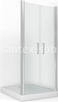 Душевая дверь Bas ПАНДОРА SD 100x185 с распашными дверьми Душевая дверь Bas ПАНДОРА SD 100x185