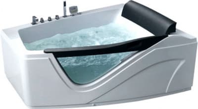 акриловая ванна с гидромассажем gemy g9056k 170х130