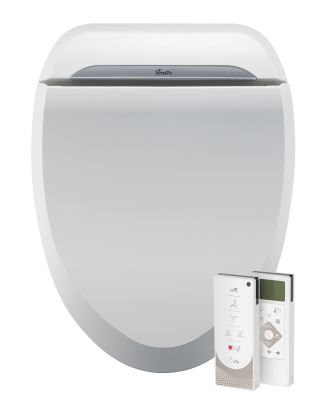 крышка-биде для унитаза электронная senspa jk-1000 grey