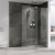 душевая перегородка сдвижная abber ag09120 120x200