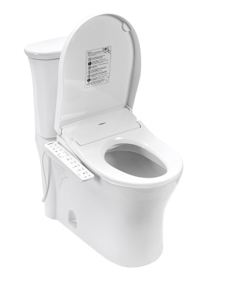 крышка-биде для унитаза электронная krooch slim aqua удлиненная