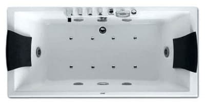 акриловая ванна с гидромассажем gemy g9065 k 175х85