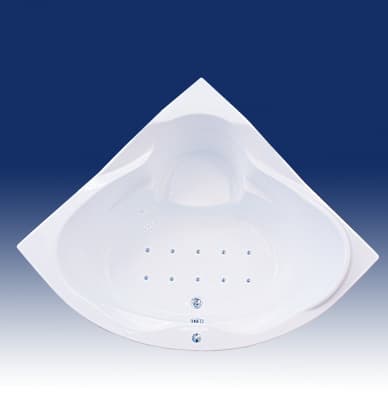 ванна акриловая bach скат 143х143