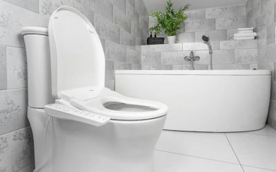 крышка-биде для унитаза электронная krooch slim aero удлиненная