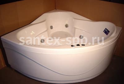 ванна акриловая bach скат 150х150