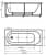 Акриловая ванна Акватек ОБЕРОН 160х70 акриловая ванна акватек оберон 160х70