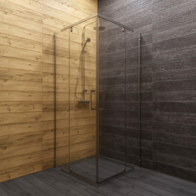 душевой уголок квадратный тритон каппа 90x90