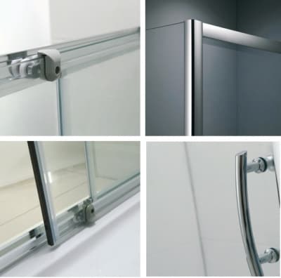 душевой уголок с поддоном bandhours plumin 90х90