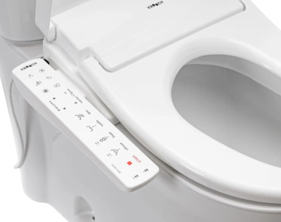 крышка-биде для унитаза электронная krooch slim aero удлиненная