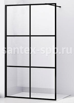 Душевая перегородка Abber Immer Offen AG62120B 120x200 Душевая перегородка Abber Immer Offen AG62120B 120x200