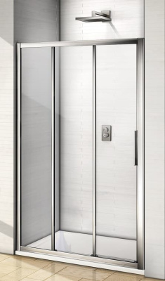 душевая дверь трехсекционная bas orion wtw 140x185