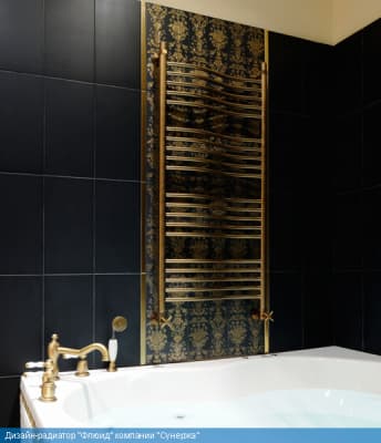 полотенцесушитель электрический сунержа флюид 800х500