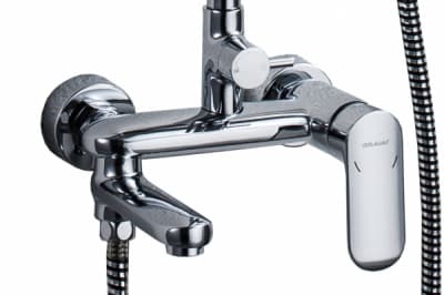 Смеситель с поворотным изливом Bravat OPAL C