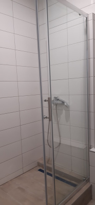 душевое ограждение прямоугольное type-50 110x100 хром/прозрачная