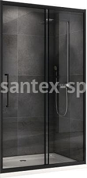 Душевая дверь в нишу ABBER AG30110BH 110x195 Душевая дверь в нишу ABBER AG30110BH 110x195
