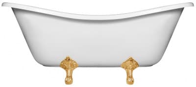 ванна из литьевого мрамора эстет бостон 1800х730 отдельностоящая