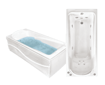 ванна акриловая bach виктория 170х77