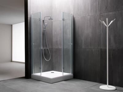 душевое ограждение(уголок) kolpa san terra flat tkk 90х90