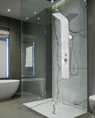 душевая панель aquanet galaxy white