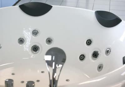 Акриловая ванна с гидромассажем Gemy G9088 K 185х185 акриловая ванна с гидромассажем gemy g9088 k 185х185
